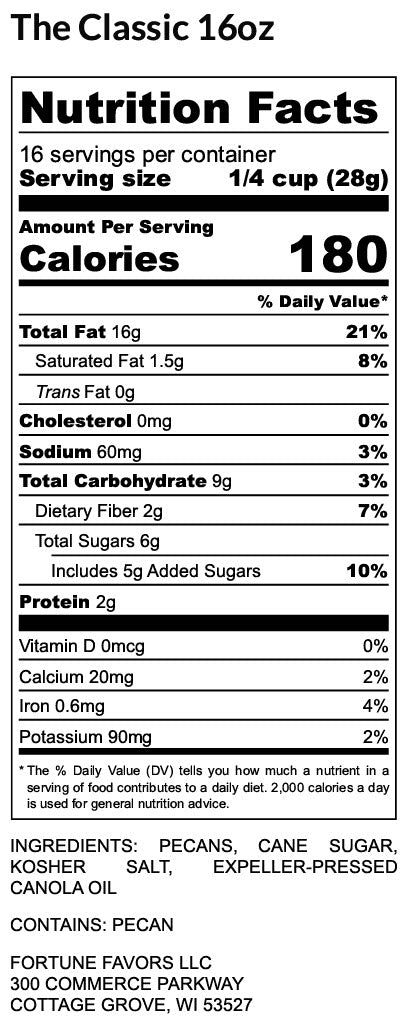 Nutrition facts
