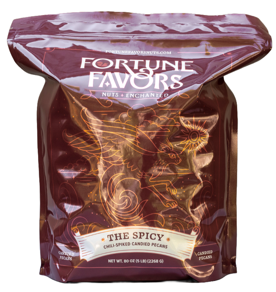 5lb bulk bag of The Spicy candied pecans