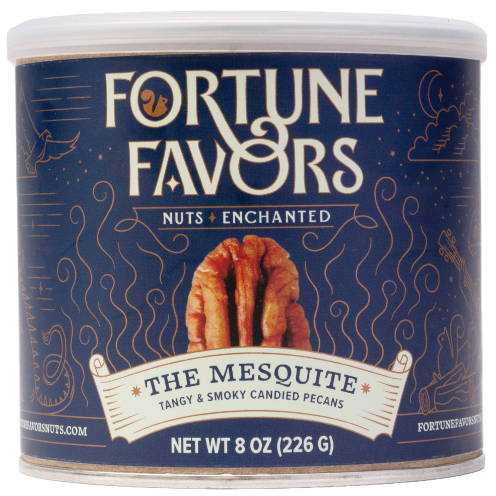 Fortune Favors The Mesquite 8 oz can