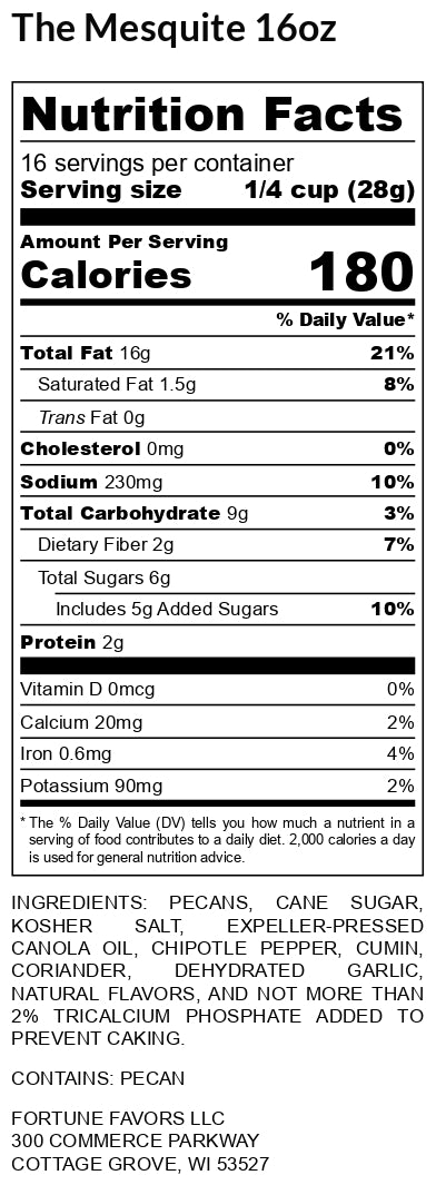 Nutrition facts